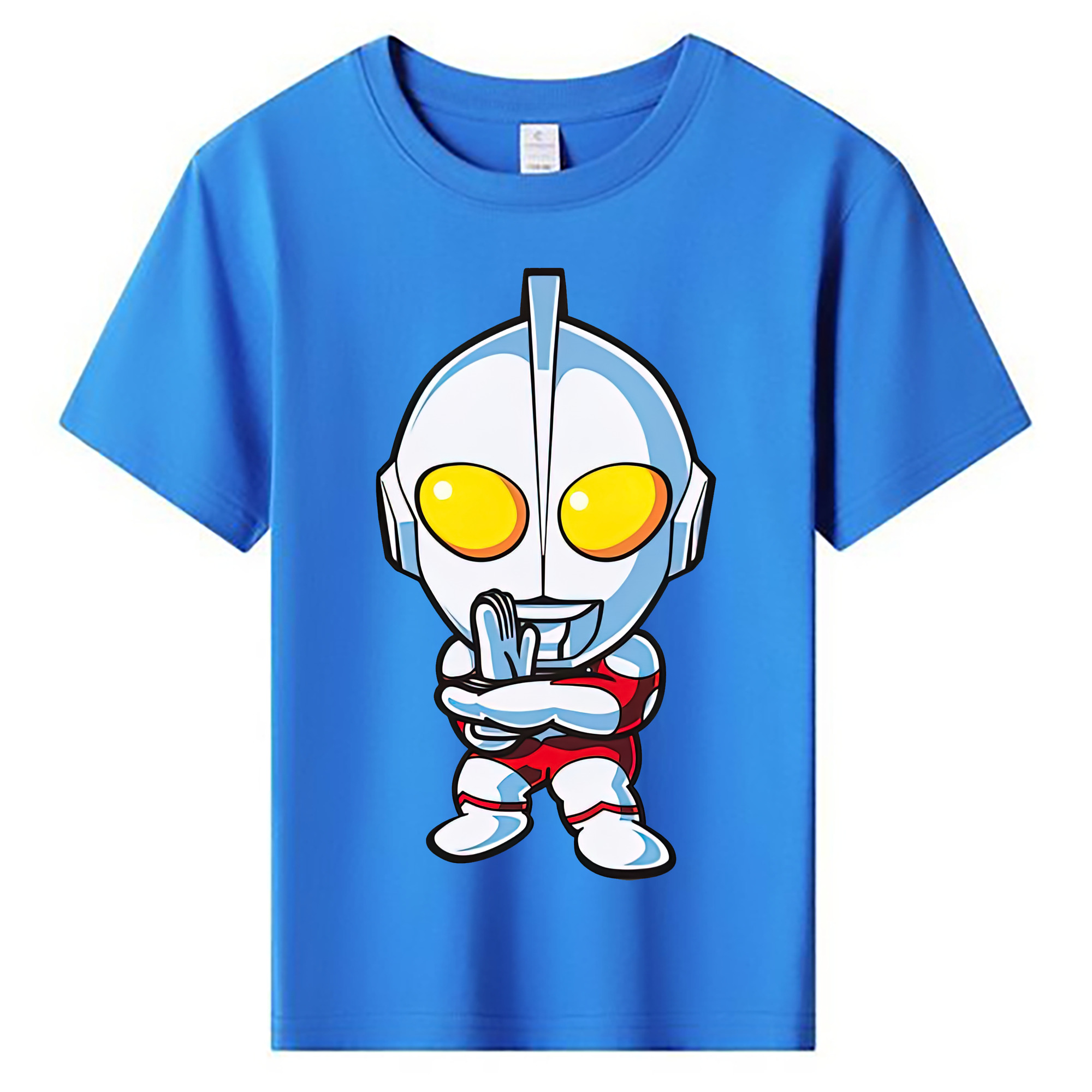 （画像用） ウルトラマン Ultraman 綿100％キッズTシャツ（フロントプリント）